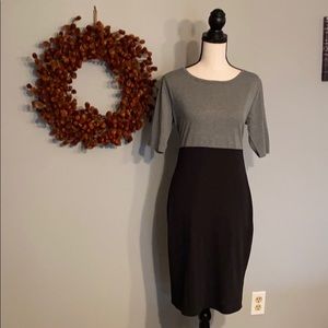 Grey/Black LuLaRoe Julia Dress